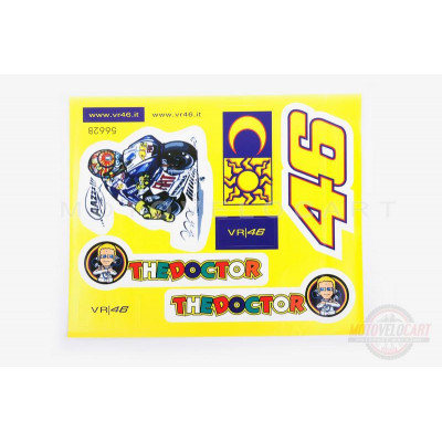 Наклейки (набор)   спонсор   VR46   (22х26см)   (#5662B)