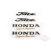 Наклейки (набор)   Honda JADE   (21х5см, 2+2шт)   (#0955)