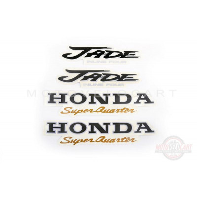 Наклейки (набор)   Honda JADE   (21х5см, 2+2шт)   (#0955)