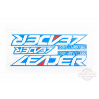Наклейки (набор)   Honda LEADER CUSTOM   (20х4см, 3шт)   (#1228)