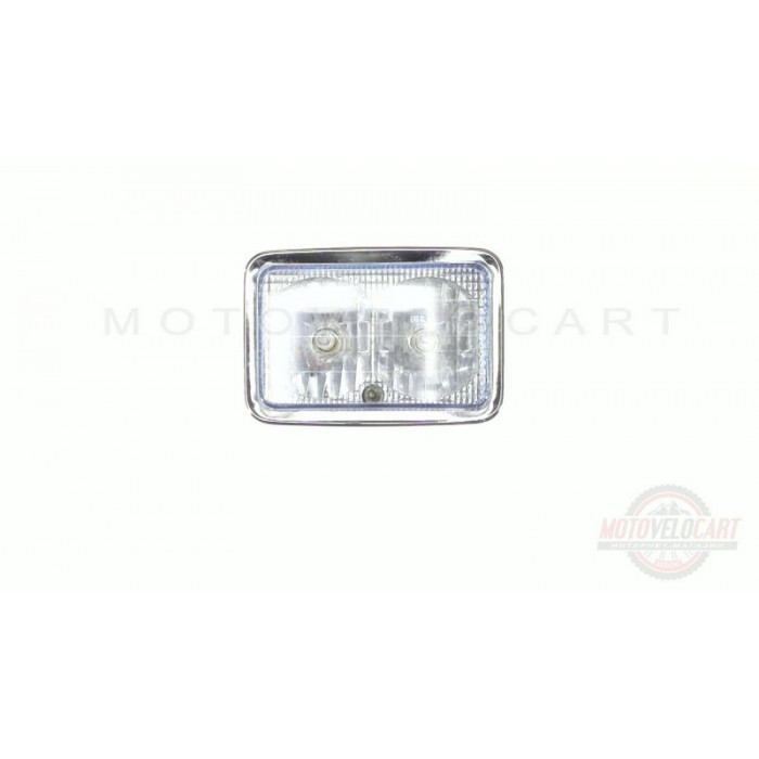 Фара (в сборе)   4T CB125, CG125   (двойная)   (синяя)   EVO, шт
