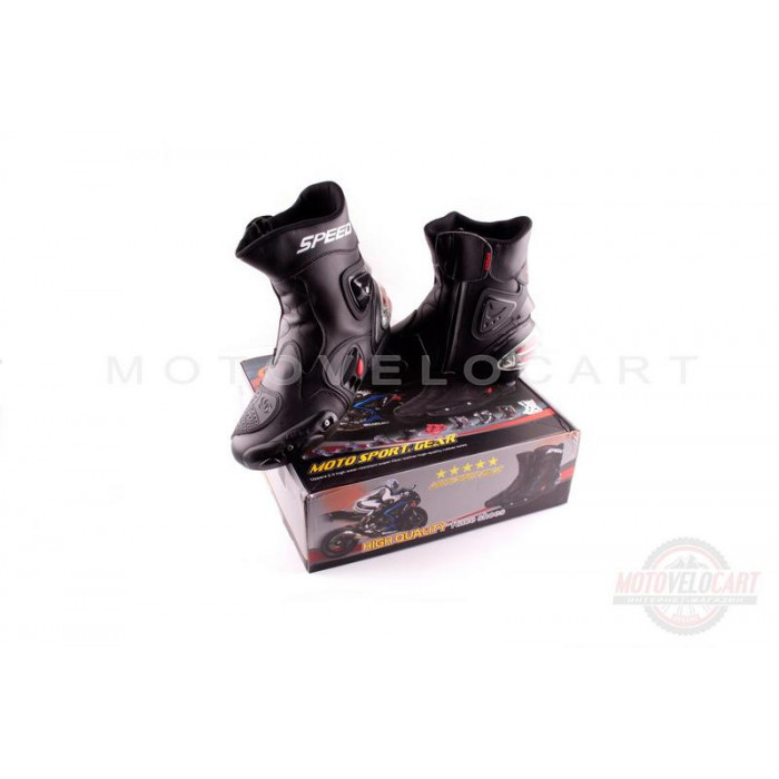 Ботинки   (mod:A004, size:41, черные)   "PROBIKER"