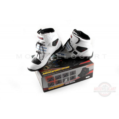 Ботинки   (mod:A005, size:42, белые)   "PROBIKER"