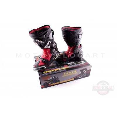 Ботинки (mod:1005, size:40, красные) "PROBIKER" Ботинки (mod:1005, size:40, красные) "PROBIKER"