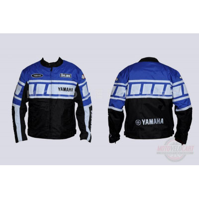 Мотокуртка текстиль   (mod:YA-1, size:XXL, синяя)   "YAMAHA"