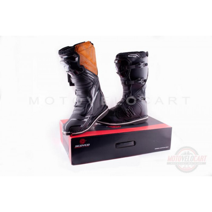 Ботинки   (mod:MBM001, size:41, черные)   "SCOYCO"