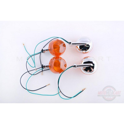 Повороты Delta Active (круглые, хром 4шт) PLT, компл. Повороты Delta Active (круглые, хром 4шт) PLT, компл.