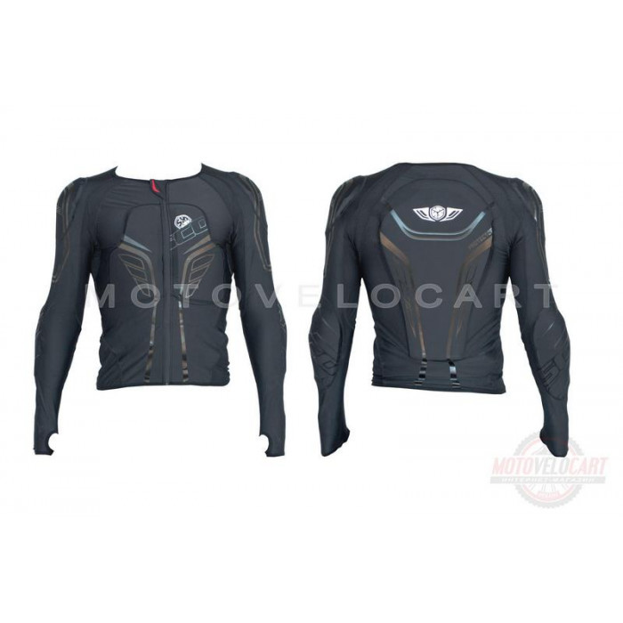 Мотокуртка   (текстиль) (цвет грифель, size L)