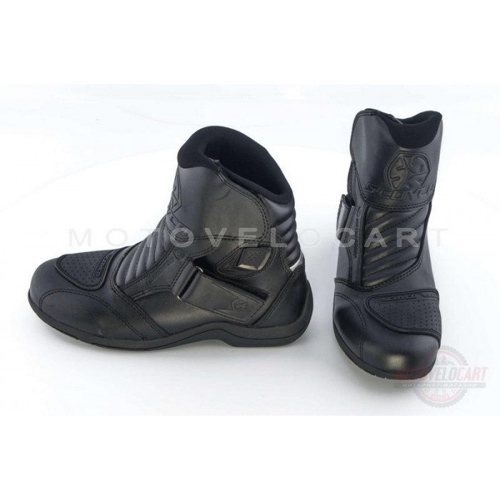Ботинки   "SCOYCO"   (черные с липучкой, size:42)