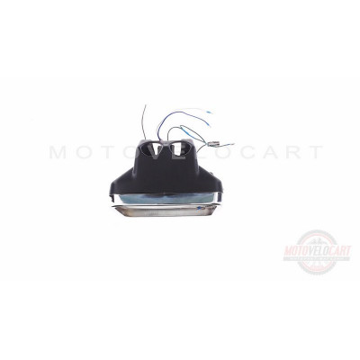 Фара (в сборе) 4T CB125, CG125 (квадратная) KOMATCU (mod.A), шт Фара (в сборе) 4T CB125, CG125 (квадратная) KOMATCU (mod.A), шт