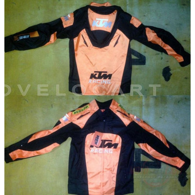 Мотокуртка   KTM   (текстиль) ( size:M, черно-оранжевая), шт
