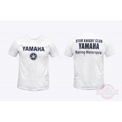 Футболка   (size:M, mod:Club, 100% хлопок, белая)   "YMH"