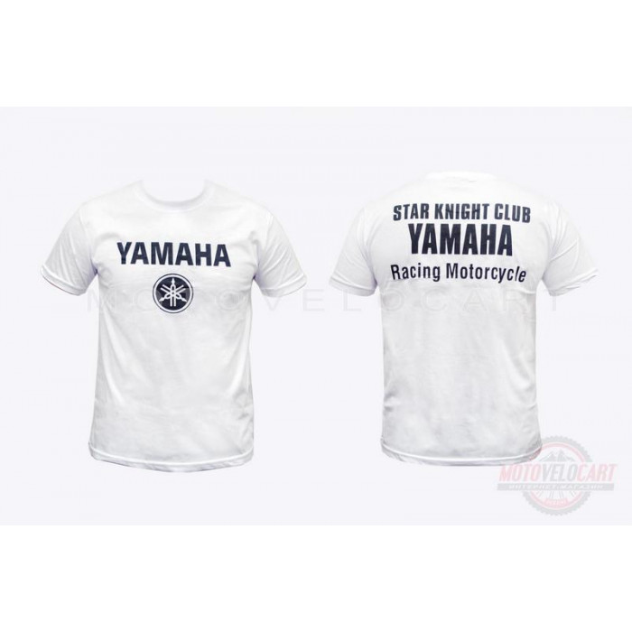 Футболка   (size:L, mod:Club, 100% хлопок, белая)   "YMH"
