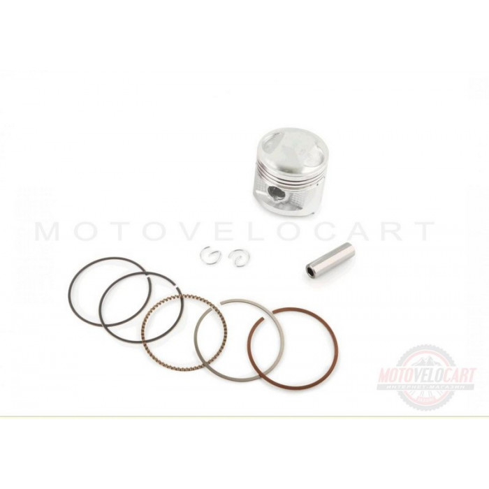 Поршень   4T CB/CG   ?55,00mm   (125/140cc 1,00:  1P54FMI)   SUNY   (mod.B), компл.