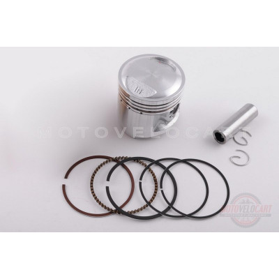 Поршень   4T CB/CG   ?57,50mm, p-15   (125/140cc 1,00)   SUNY   (mod.B), компл.