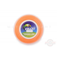 Леска мотокосы ?2,0mm, 60 метров   (звезда, оранжевая)   "ZHGT"