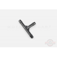Тройник вакуумной магистрали двигателя 4T GY6 125/150   "KOMATCU"