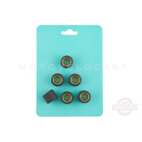Ролики вариатора 4T GY6 125/150 18*14 6,0г (TM) EVO, компл. Ролики вариатора 4T GY6 125/150 18*14 6,0г (TM) EVO, компл.