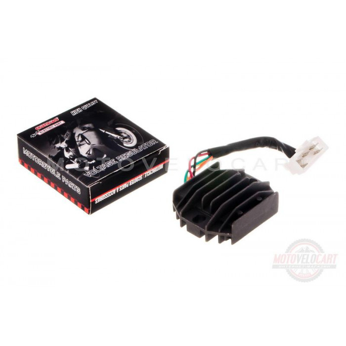 Реле зарядки   4T GY6 125/150   (5 проводов 3+2)   MANLE