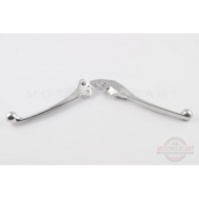 Рычаги руля (голые)   Honda LEAD   (диск/барабан, хром)   KOMATCU   (mod.A), пара