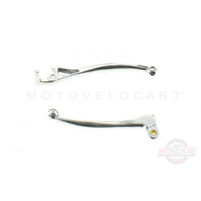 Рычаги руля (голые)   Suzuki AD50, LETS II   (диск/барабан, хром)   KOMATCU   (mod.A)