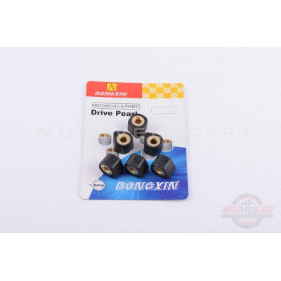 Ролики вариатора (тюнинг) Honda 16*13 11,0г (черные) "DONGXIN" Ролики вариатора (тюнинг) Honda 16*13 11,0г (черные) "DONGXIN"
