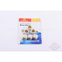 Ролики вариатора 4T GY6 125/150 18*14 15,0г (белые) "DONGXIN" Ролики вариатора 4T GY6 125/150 18*14 15,0г (белые) "DONGXIN"