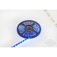Лента светодиодная SMD 3528 (синяя, влагостойкая, 60 крист/1м, бухта 5м) Лента светодиодная SMD 3528 (синяя, влагостойкая, 60 крист/1м, бухта 5м)