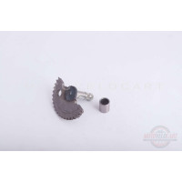 Сектор заводной (полумесяц)   4T GY6 50   (L-55mm)   (+втулки)   ZUNA, компл.