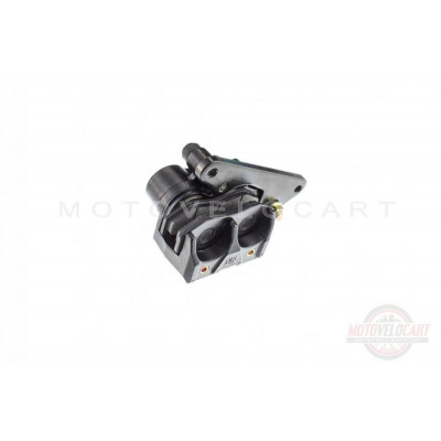 Суппорт тормозной (дисковый) 4T GY6 50/150 (передний двухпоршневой) KOMATCU (mod.A), шт Суппорт тормозной (дисковый) 4T GY6 50/150 (передний двухпоршневой) KOMATCU (mod.A), шт