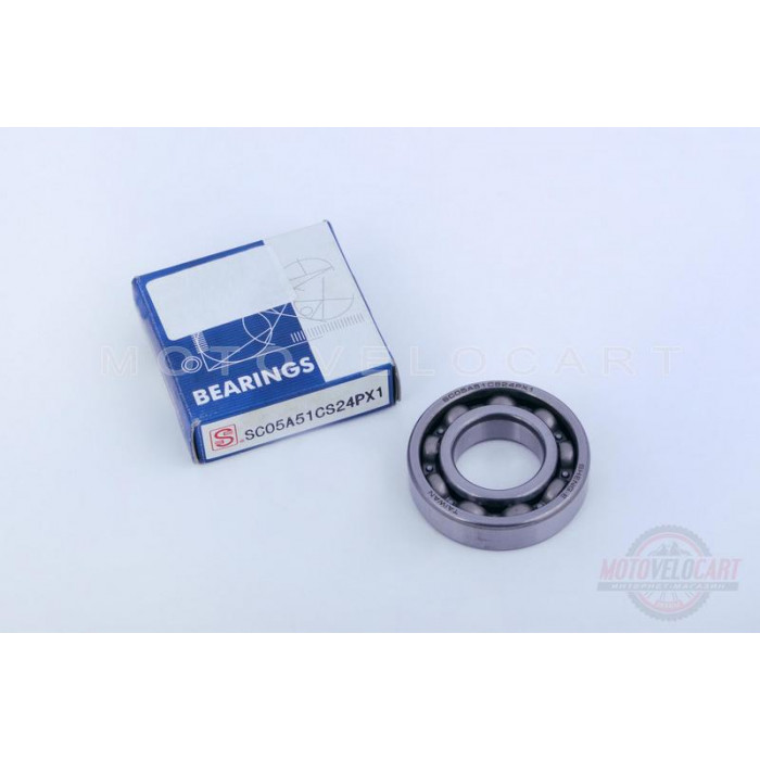 Подшипник   SC05A51CS24PX1/2ASQF   25*52*13   (коленвал Suzuki AD50)   "NT"   (#SL)