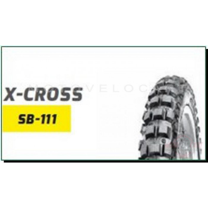 Мотошина   80/100 -14   TT (DELI  SB-111R  KROSS, камерная)   LTK, шт