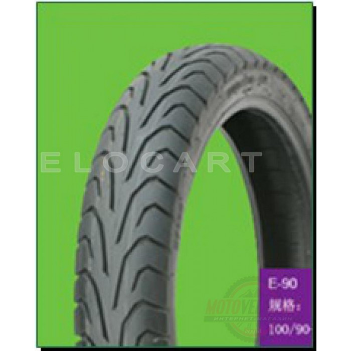 Мотошина   100/90 -19   TL (E-90,TL, лысая дорожная,бескамерная)   LTK, шт