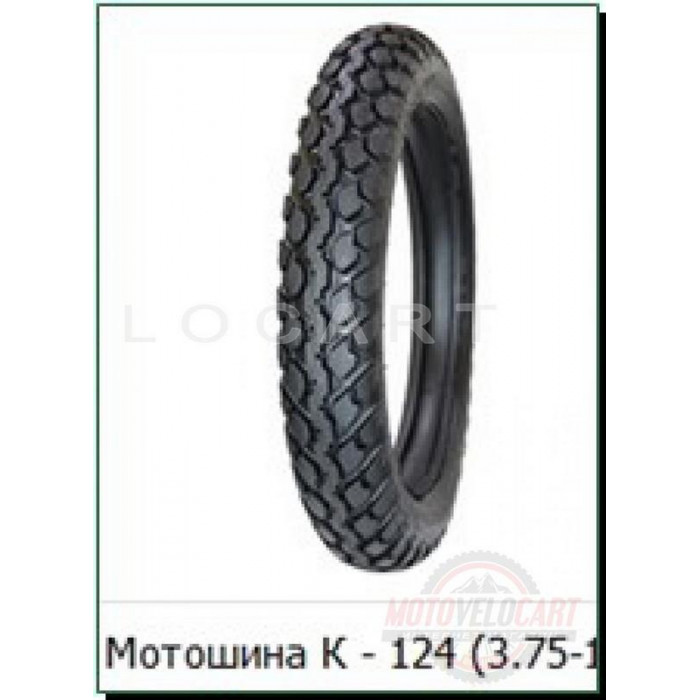 Мотошина   3,75 -18   TT (Петрошина К-124+камера)   LTK, шт