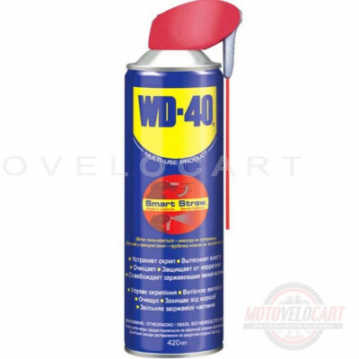Смазка проникающая универсальная 420мл WD -40 (SMART STRAW) (#GPL), шт Смазка проникающая универсальная 420мл WD -40 (SMART STRAW) (#GPL), шт