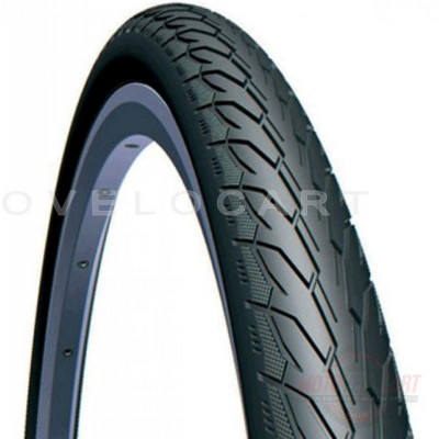 Велосипедная шина   12 * 1/2 * 2 1/4   (SA-227   Blue/red line с этикеткой)   (Delitire - Индонезия)   LTK, шт