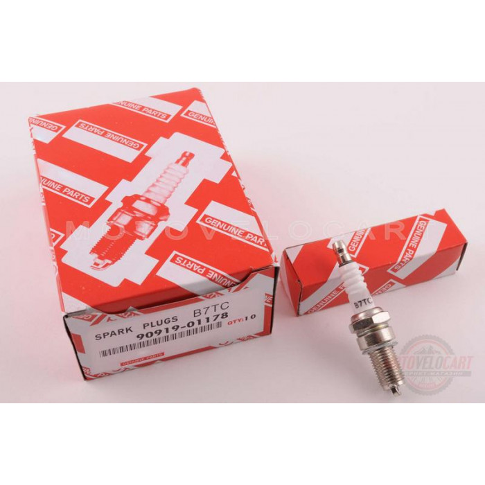 Свеча   B7TC   M10*1,00 19,0mm   (4T 125\600cc)   "DNS"