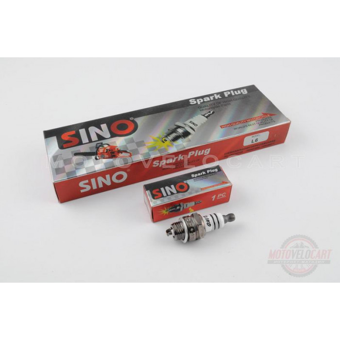 Свеча б/п   L6TC   M14*1,25 9,5mm   "SINO 1818"