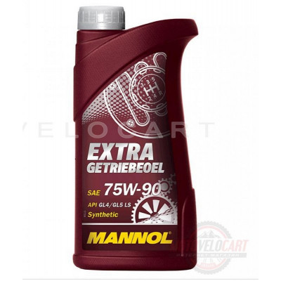Масло трансмиссионное, 1л (синтетика, 75W-90, Extra Getriebeoel API GL 4/GL) MANNOL, шт Масло трансмиссионное, 1л (синтетика, 75W-90, Extra Getriebeoel API GL 4/GL) MANNOL, шт