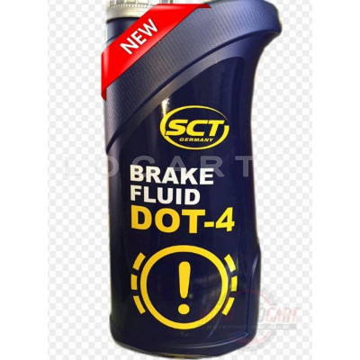 Тормозная жидкость DOT 4 (1л) SCT, шт Тормозная жидкость DOT 4 (1л) SCT, шт