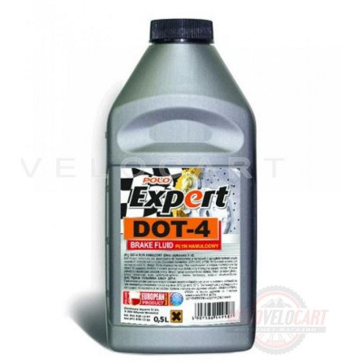 Тормозная жидкость   DOT 4   (0,5л)   (EXPERT)   POLO   (#GPL), шт