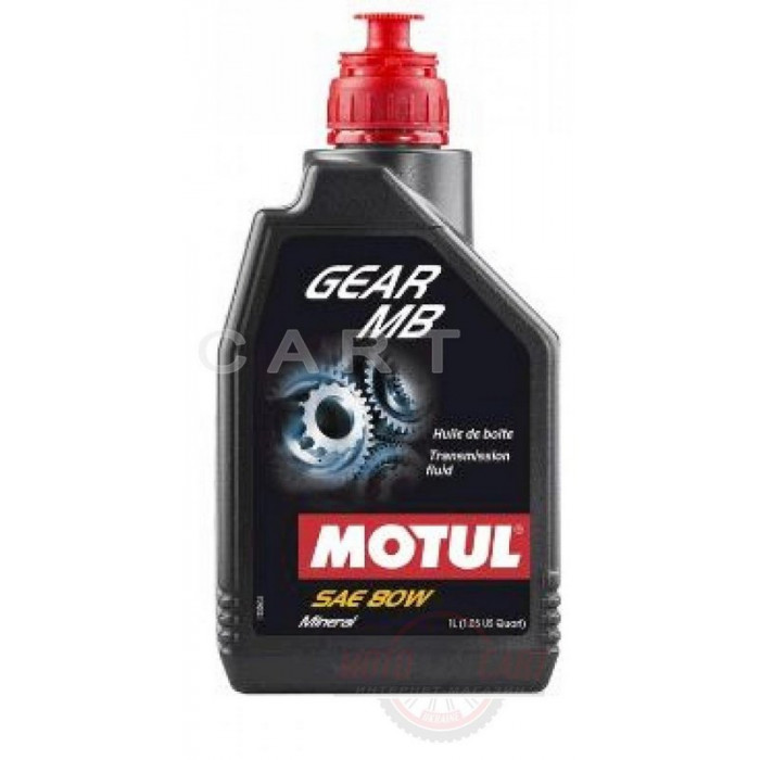 Масло трансмиссионное, 1л   (SAE 80, GEAR MB) (выдерживает сверхдавление)   MOTUL   (#105780), шт