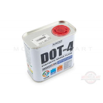 Тормозная жидкость DOT 4 (500мл) (жестяная банка) "ХАДО" Тормозная жидкость DOT 4 (500мл) (жестяная банка) "ХАДО"