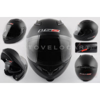Шлем трансформер "LS-2" (size:XL, черный матовый, + солнцезащитные очки) Шлем трансформер "LS-2" (size:XL, черный матовый, + солнцезащитные очки)