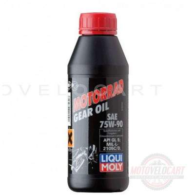 Масло трансмиссионное, 0,500л (синтетика, 75W-90, MOTORRAD) LIQUI MOLY #7589, шт Масло трансмиссионное, 0,500л (синтетика, 75W-90, MOTORRAD) LIQUI MOLY #7589, шт