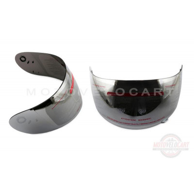 Стекло (визор) шлема-интеграла   (зеркальное)   "BULLIT"
