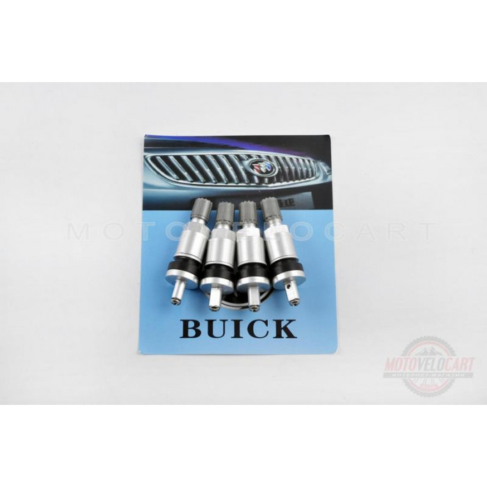 Ниппель колеса (стайлинговый, прямой) (хром) "BUICK"
