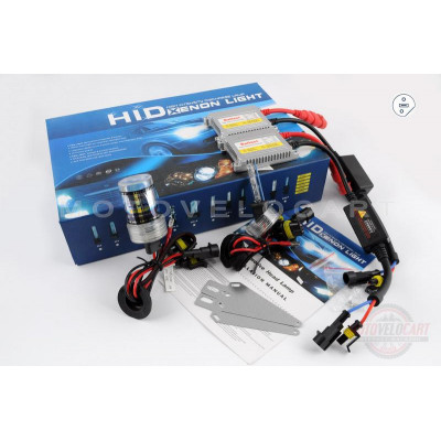 Ксенон (авто) H1 AC 8000K 35W slim (арт:12)