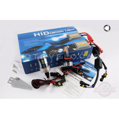 Ксенон (авто) H8 AC 6000K 35W slim (арт:66)