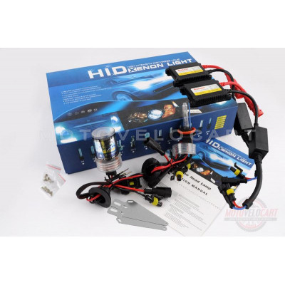 Ксенон (авто) H9 DC 6000K 35W slim (арт:78)